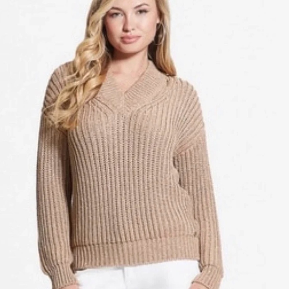 Vintage guess dirty lurex sweater made in Italy size medium